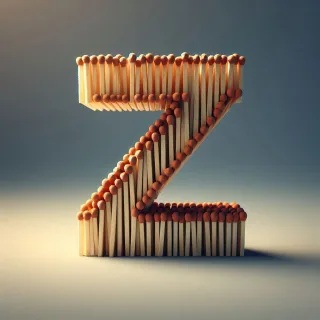Matches — letter Z