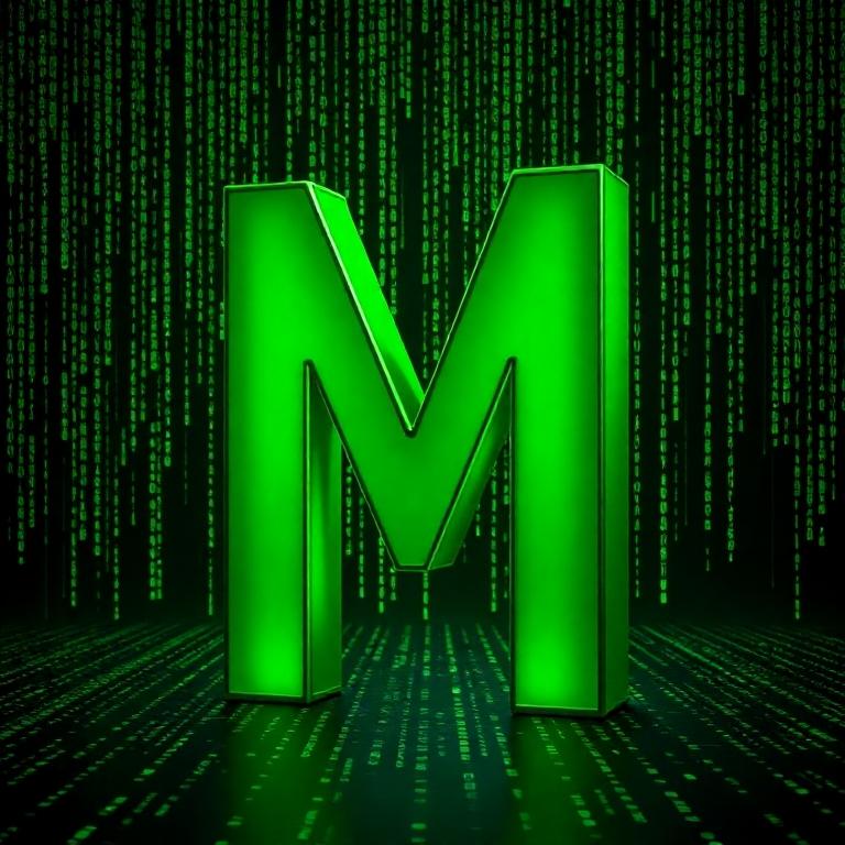 Matrix — letter M