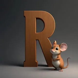 Mice — letter R