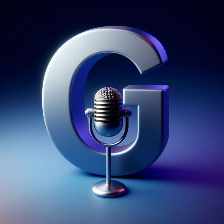 Microphones — letter G (variant 2)