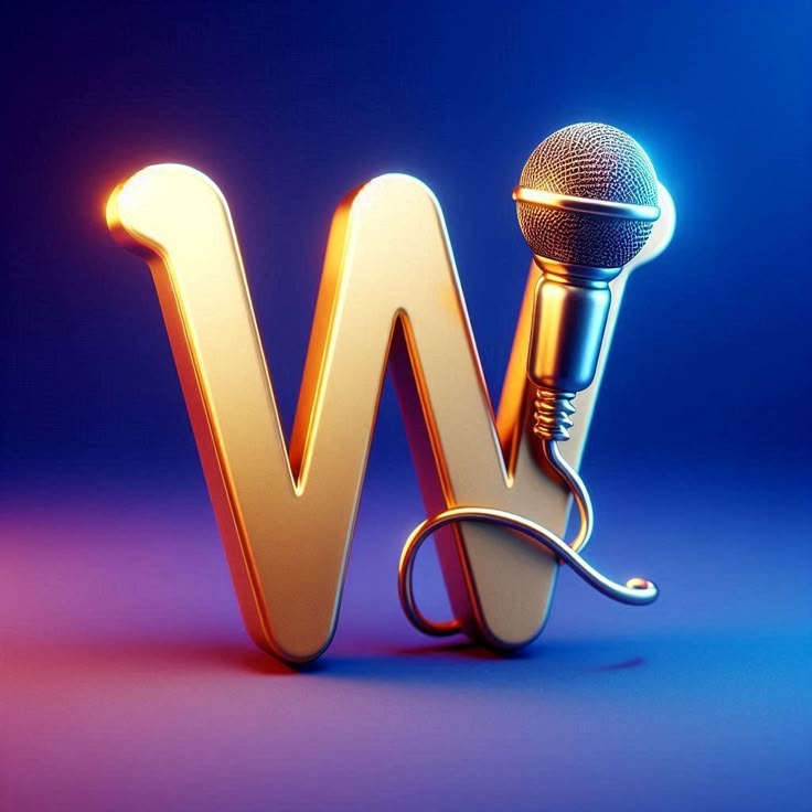 Microphones — letter W