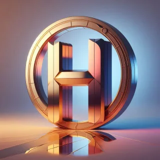 Mirror — letter H (variant 2)