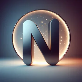 Mirror — letter N