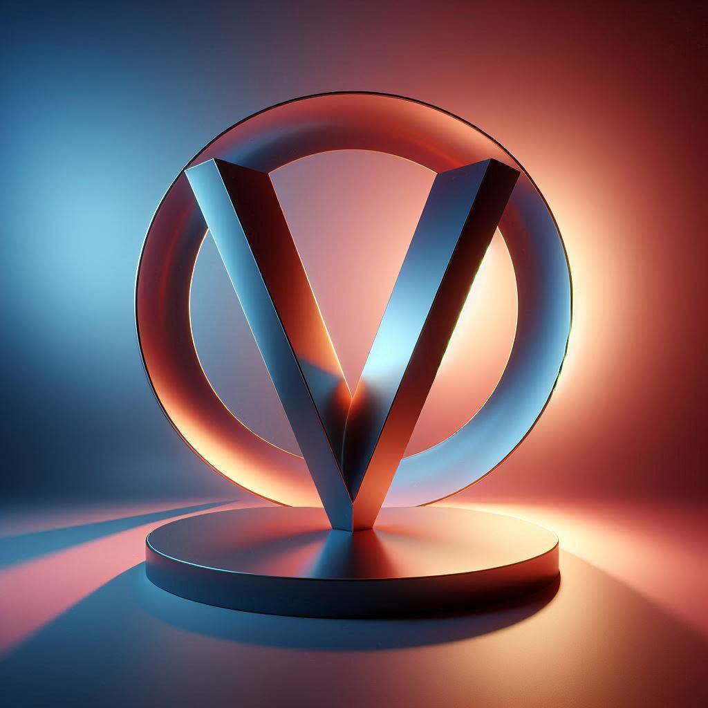 Mirror — letter V