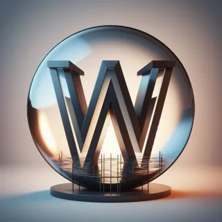 Mirror — letter W