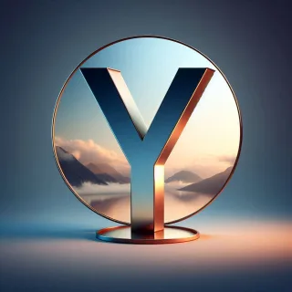Mirror — letter Y