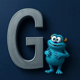 Monster — letter G