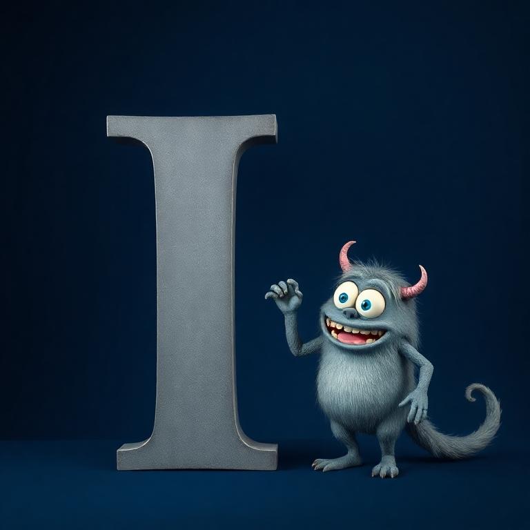 Monster — letter I