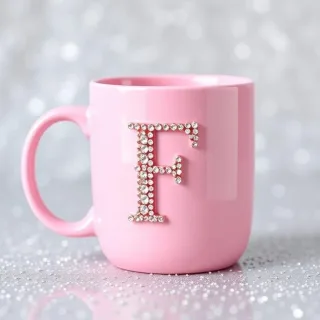 Mug — letter F