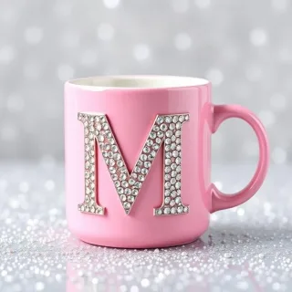 Mug — letter M