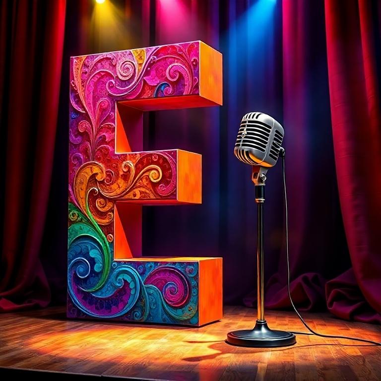 Music scene — letter E