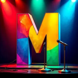 Music scene — letter M