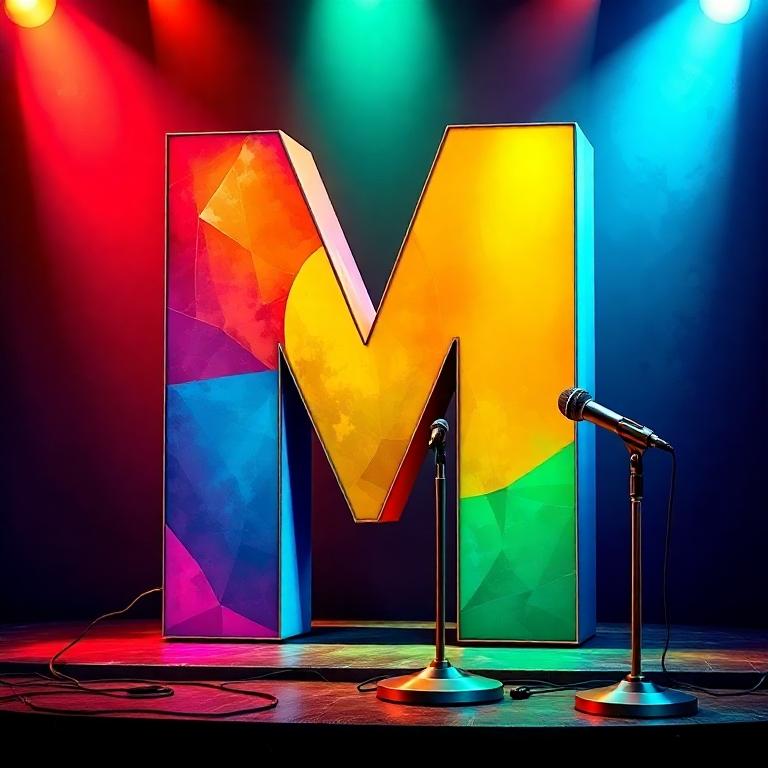 Music scene — letter M