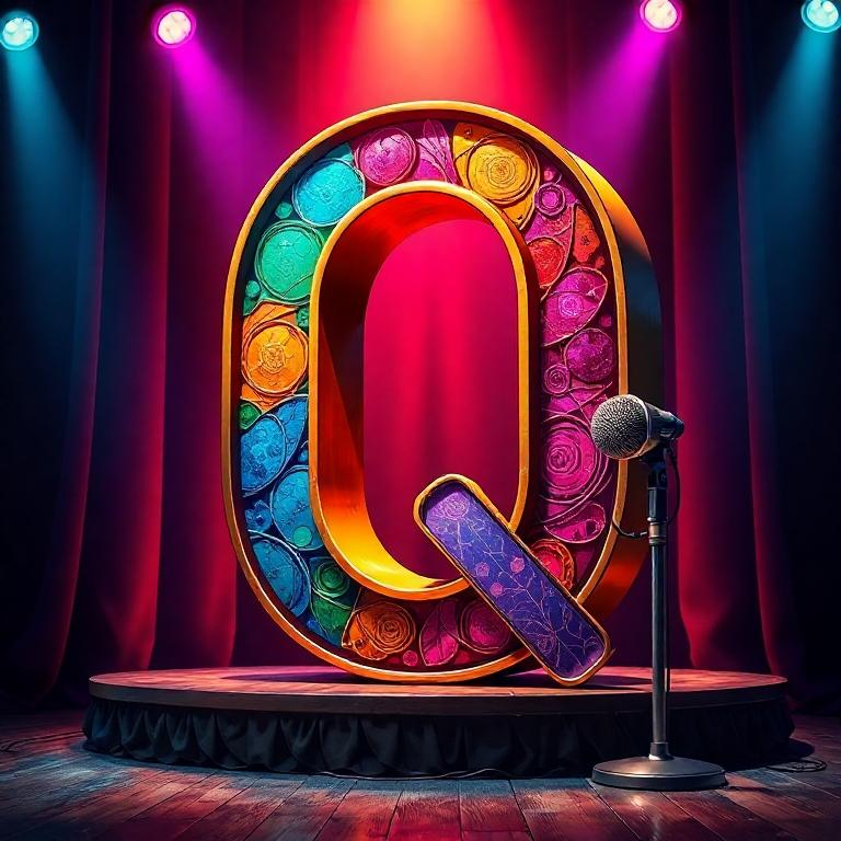 Music scene — letter Q