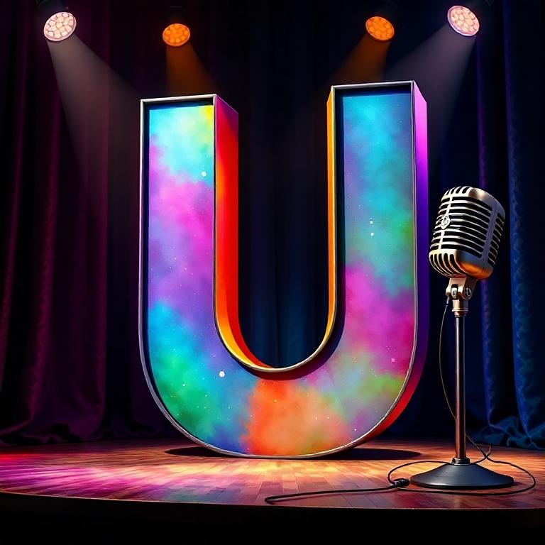 Music scene — letter U