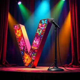 Music scene — letter V