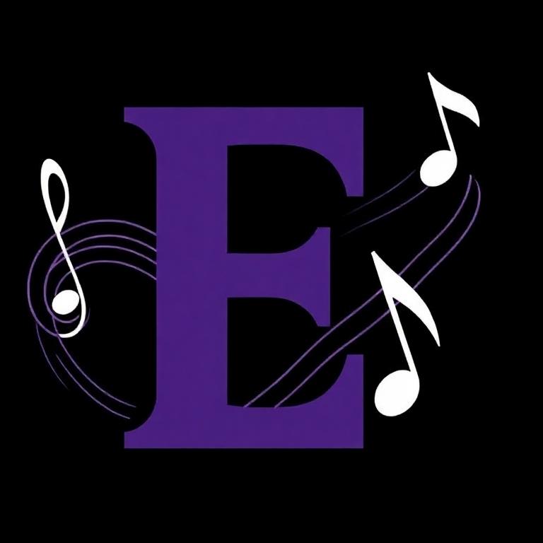 Musical notes 2 — letter E
