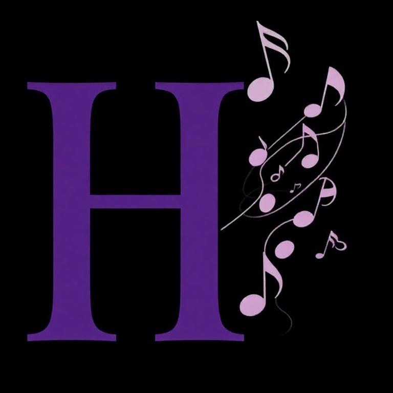 Musical notes 2 — letter H