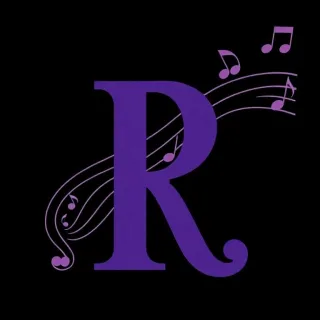 Musical notes 2 — letter R