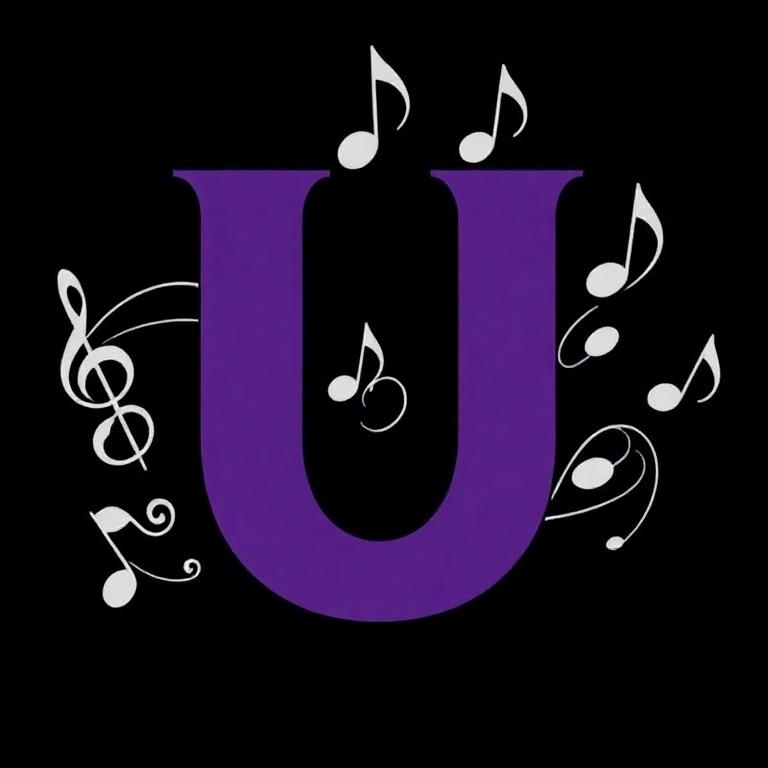 Musical notes 2 — letter U