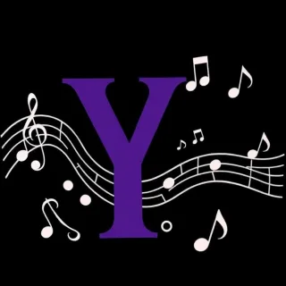 Musical notes 2 — letter Y