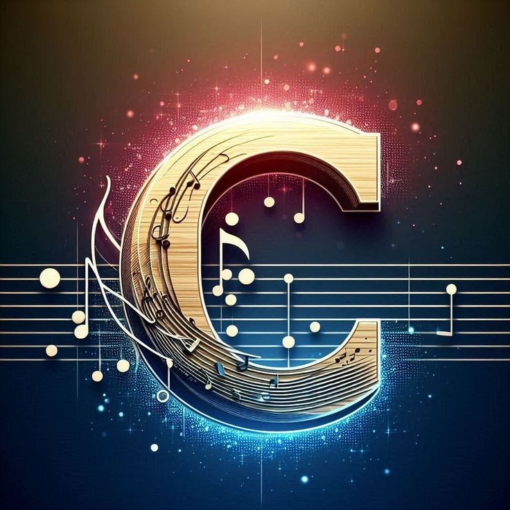 Musical notes — letter C