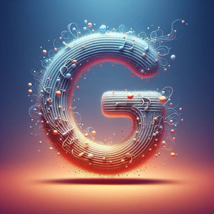 Musical notes — letter G