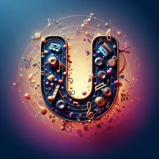 Musical notes — letter U