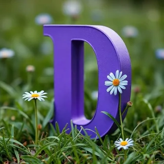 Nature 2 — letter D