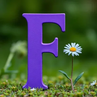 Nature 2 — letter F