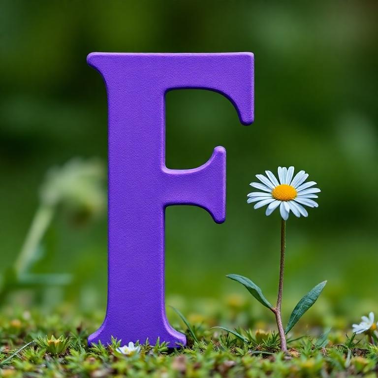 Nature 2 — letter F
