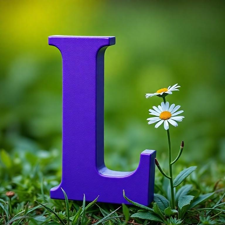 Nature 2 — letter L