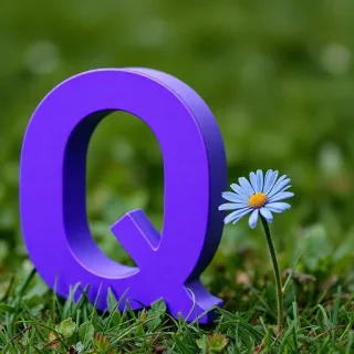 Nature 2 — letter Q