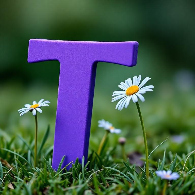 Nature 2 — letter T
