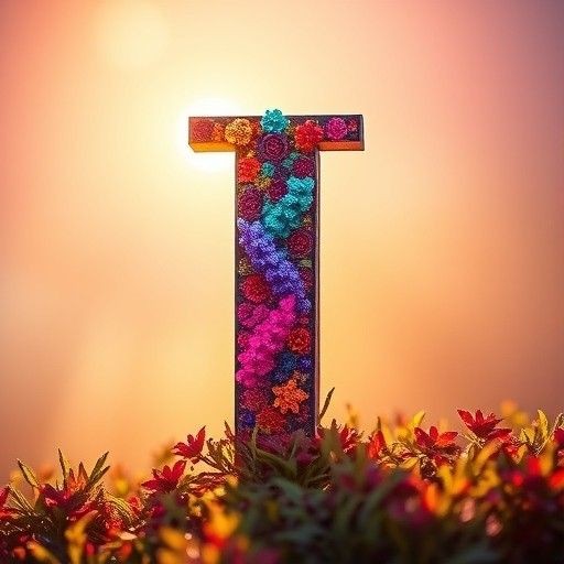 Nature 3 — letter I