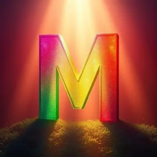 Nature 3 — letter M