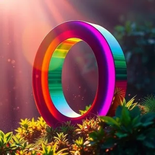Nature 3 — letter O
