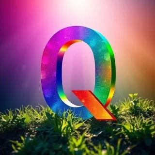 Nature 3 — letter Q