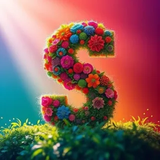 Nature 3 — letter S