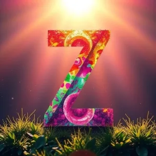 Nature 3 — letter Z