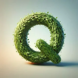 Nature — letter Q