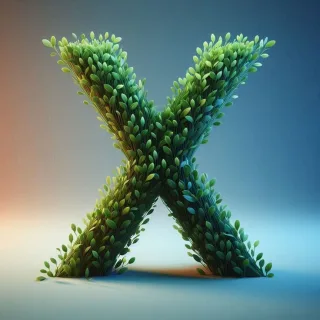Nature — letter X
