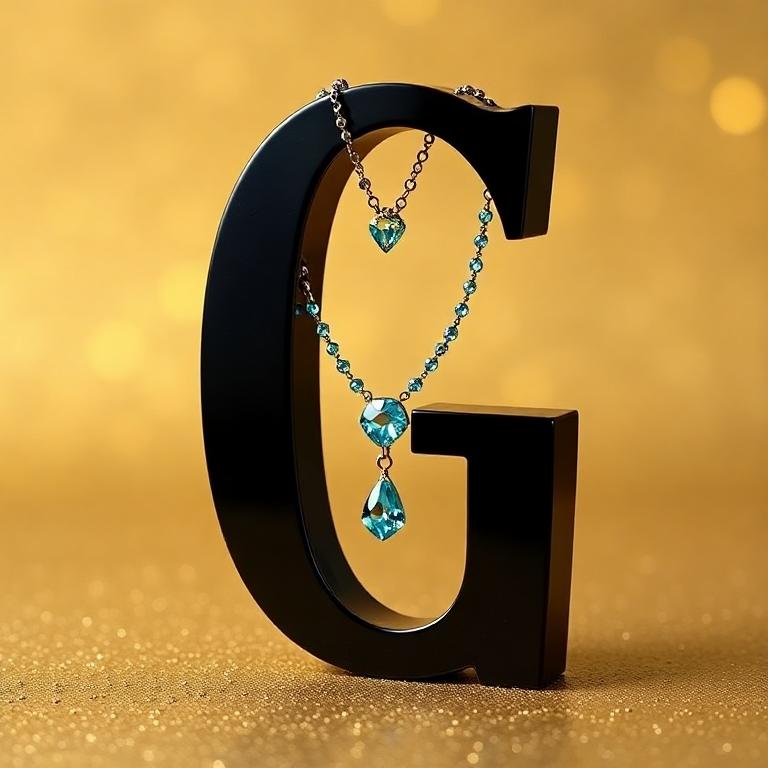 Necklace — letter G