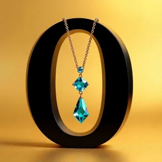 Necklace — letter O