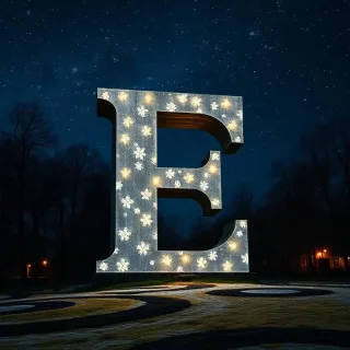 Night — letter E