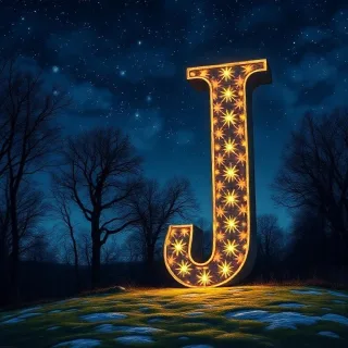 Night — letter J