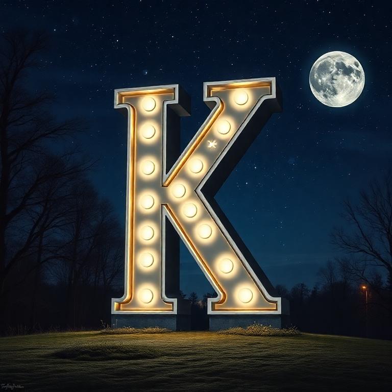 Night — letter K