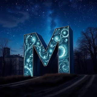 Night — letter M