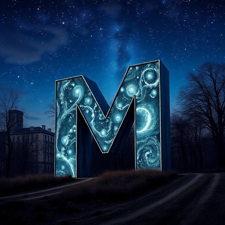 Night — letter M