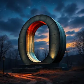 Night — letter O
